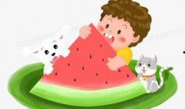 动画吃瓜素材下载,趣味横生的视觉盛宴